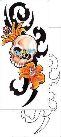 Skull Tattoo horror-skull-tattoos-grumpy-guf-00658