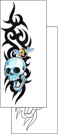 Skull Tattoo horror-skull-tattoos-grumpy-guf-00659
