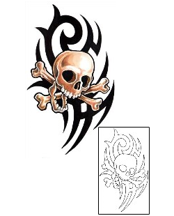 Crossbones Tattoo Tattoo Styles tattoo | GUF-00669