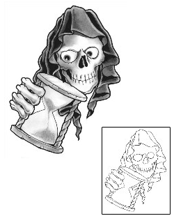 Reaper Tattoo Horror tattoo | GUF-00679