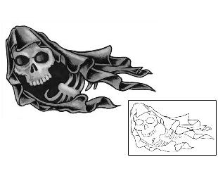 Reaper Tattoo Horror tattoo | GUF-00680