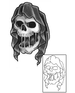 Reaper Tattoo Horror tattoo | GUF-00686