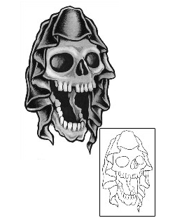 Reaper Tattoo Horror tattoo | GUF-00688