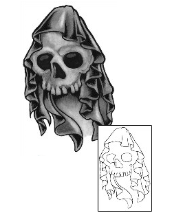 Reaper Tattoo Horror tattoo | GUF-00696