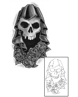 Reaper Tattoo Horror tattoo | GUF-00698