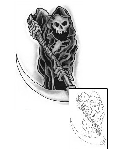 Reaper Tattoo Horror tattoo | GUF-00699