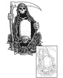 Reaper Tattoo Horror tattoo | GUF-00700