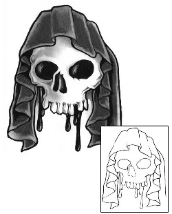Reaper Tattoo Horror tattoo | GUF-00704