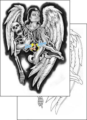 Skeleton Tattoo religious-and-spiritual-angel-tattoos-grumpy-guf-00728