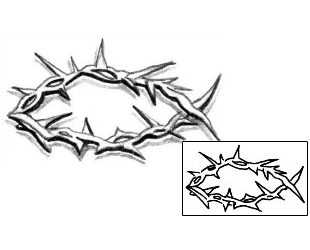Crown of Thorns Tattoo Marine Life tattoo | HAF-00033