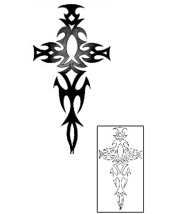 Tribal Tattoo Religious & Spiritual tattoo | HAF-00059