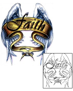 Faith Tattoo Religious & Spiritual tattoo | HAF-00174