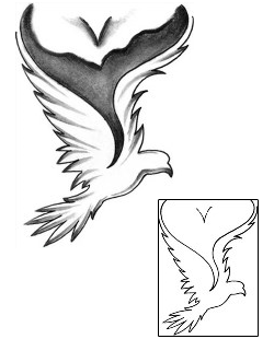 Dove Tattoo Religious & Spiritual tattoo | HAF-00248