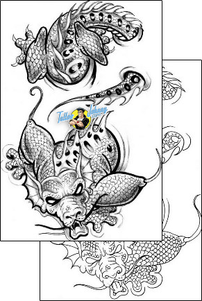 Horror Tattoo fantasy-dragon-tattoos-hector-guma-hgf-00012