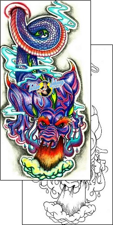 Monster Tattoo fantasy-tattoos-hector-guma-hgf-00017
