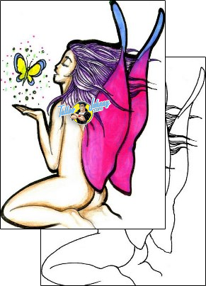 Woman Tattoo fairy-tattoos-hector-guma-hgf-00026