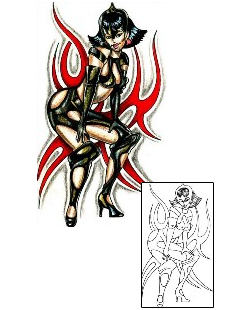 Pin Up Tattoo Tattoo Styles tattoo | HGF-00046