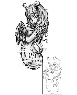 Breast Tattoo Mythology tattoo | HGF-00054