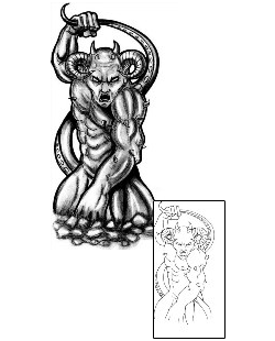 Monster Tattoo Mythology tattoo | HGF-00055