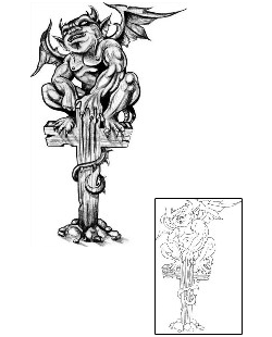 Gargoyle Tattoo Mythology tattoo | HGF-00063