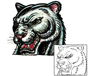 Panther Tattoo Animal tattoo | HGF-00144