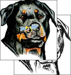 Dog Tattoo dog-tattoos-hector-guma-hgf-00151