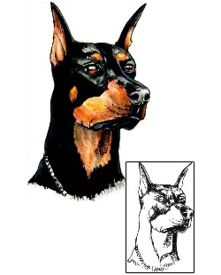 Picture of Darcy Doberman Tattoo