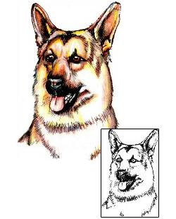 Animal Tattoo Wilson Dog Tattoo