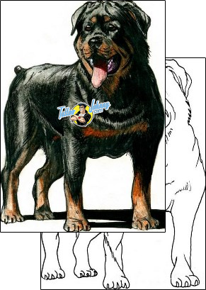 Dog Tattoo dog-tattoos-hector-guma-hgf-00160