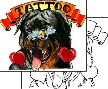 Dog Tattoo dog-tattoos-hector-guma-hgf-00162
