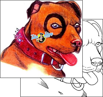 Dog Tattoo animal-dog-tattoos-hector-guma-hgf-00167