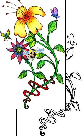 Flower Tattoo plant-life-flowers-tattoos-hector-guma-hgf-00179