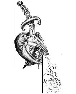 Dagger Tattoo Horror tattoo | HGF-00213
