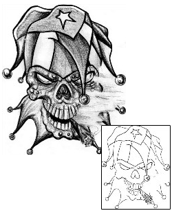 Joker - Jester Tattoo Mythology tattoo | HGF-00215