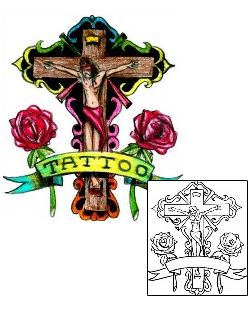 Jesus Tattoo Religious & Spiritual tattoo | HGF-00271
