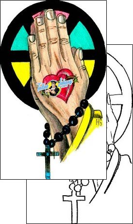 Heavenly Tattoo religious-and-spiritual-heavenly-tattoos-hector-guma-hgf-00272