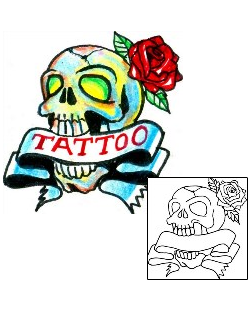 Skeleton Tattoo Miscellaneous tattoo | HGF-00288