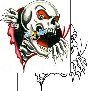 Horror Tattoo horror-tattoos-hector-guma-hgf-00303