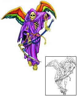 Reaper Tattoo Horror tattoo | HGF-00305