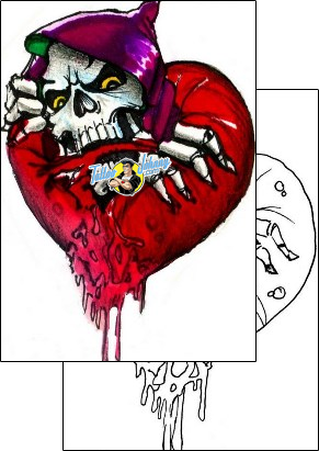 Heart Tattoo heart-tattoos-hector-guma-hgf-00318