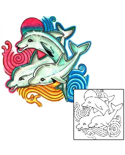 Marine Life Tattoo Marine Life tattoo | HGF-00391