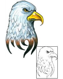 Patriotic Tattoo Animal tattoo | HGF-00401