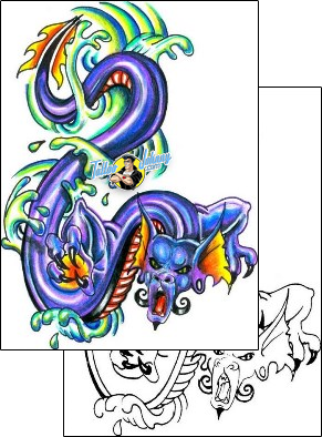 Monster Tattoo fantasy-tattoos-hector-guma-hgf-00402