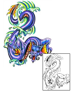 Dragon Tattoo Mythology tattoo | HGF-00402