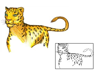 Leopard Tattoo HGF-00411