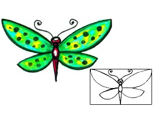 Dragonfly Tattoo For Women tattoo | HGF-00422