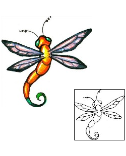 Dragonfly Tattoo For Women tattoo | HGF-00457