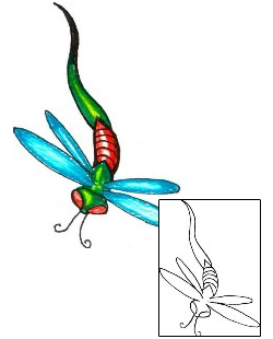 Dragonfly Tattoo For Women tattoo | HGF-00462