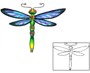 Dragonfly Tattoo For Women tattoo | HGF-00464