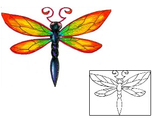 Dragonfly Tattoo For Women tattoo | HGF-00467